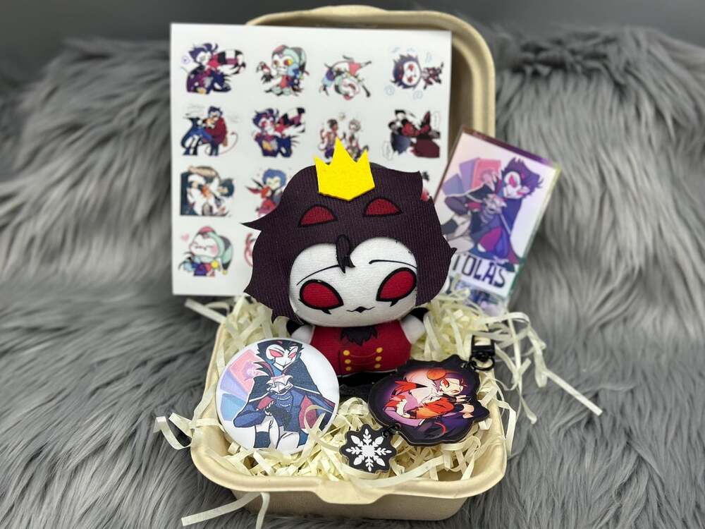 Stolas-Inspired Helluva Boss Fan Gift Box– a Thoughtful Collection for Helluva B